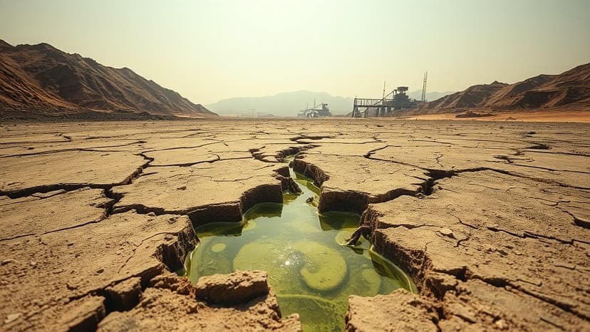 Tribal Women Trek 1km for Water Amid Mine Pollution