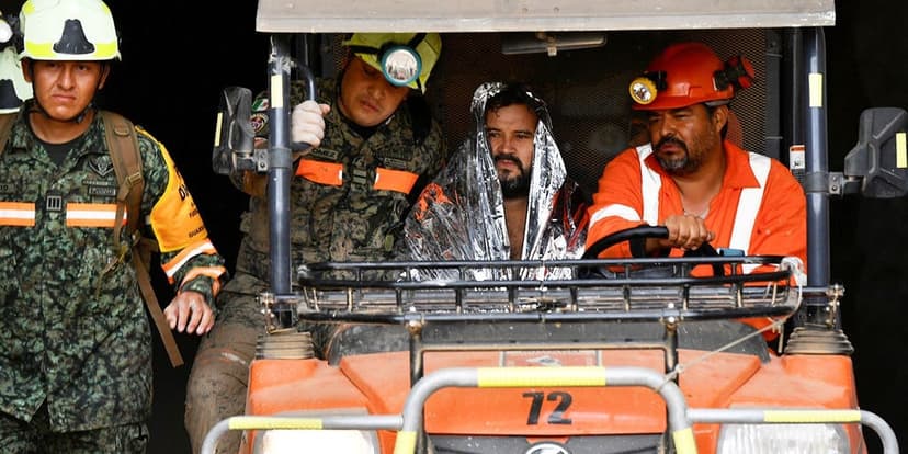 Astonishing Rescue: Mexican Miner Saved After Two Weeks