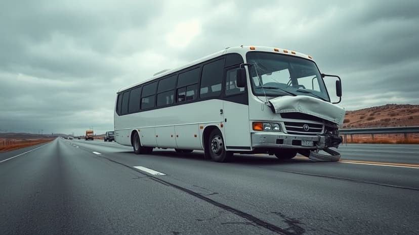 Dozing Driver Causes Minibus Crash on Agra-Lucknow Expressway