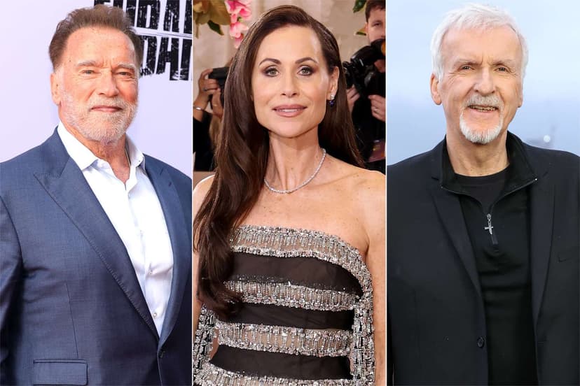 Minnie Driver's Oscars: Beads, Dresses, and Schwarzenegger!