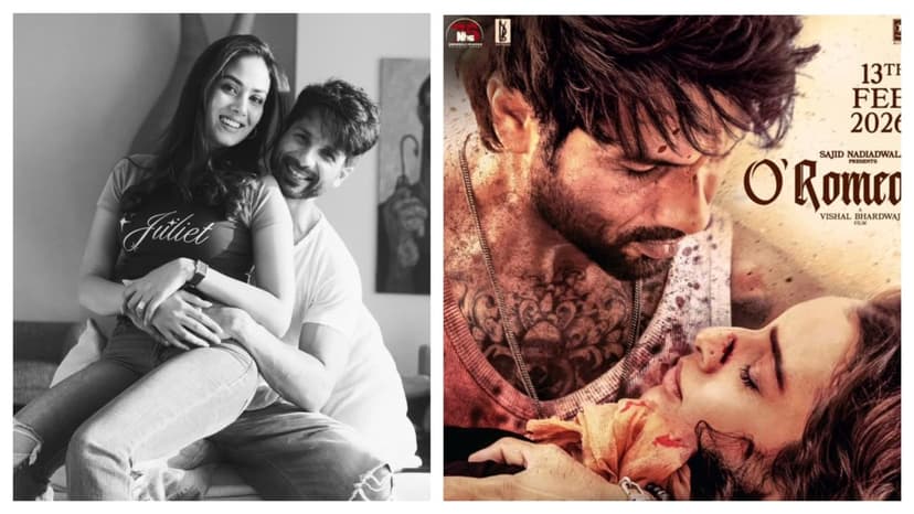 Mira Rajput Hails Shahid Kapoor's 'O'Romeo' as His Best Yet