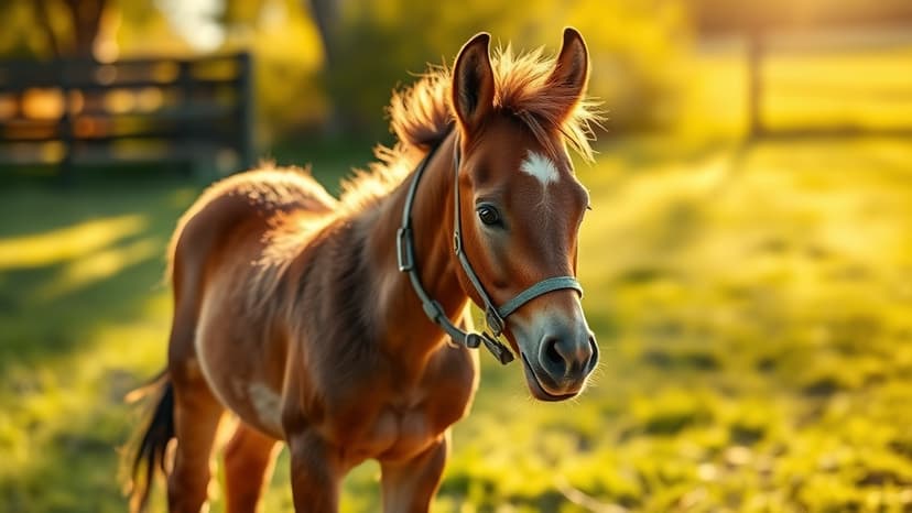 Tiny Foal Overcomes Deadly Illness to Charm Sanctuary