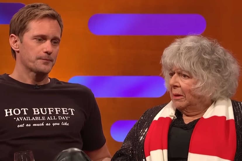 Miriam Margolyes' Hilarious Amnesia Moment with Alexander Skarsgård