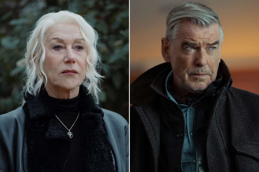 Mirren on Brosnan: 'Like Watching a Volcano Erupt'