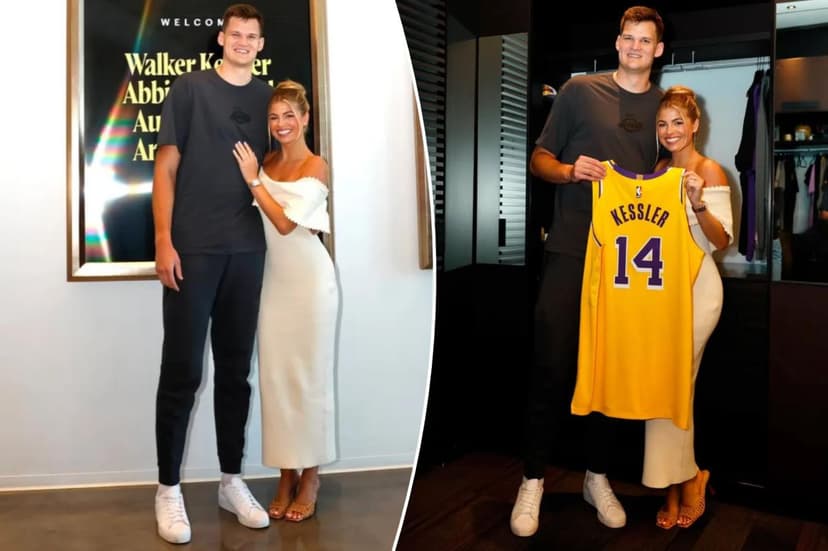 Miss America Engaged to Lakers' New Center Kessler