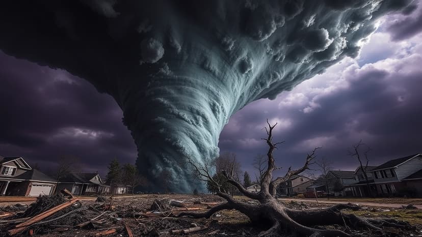 Mississippi Tornadoes Unleash Fury, Homes Collapsed