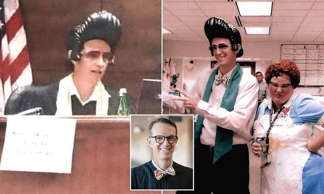 Judge Rocks Courtroom in Elvis Wig, Resigns