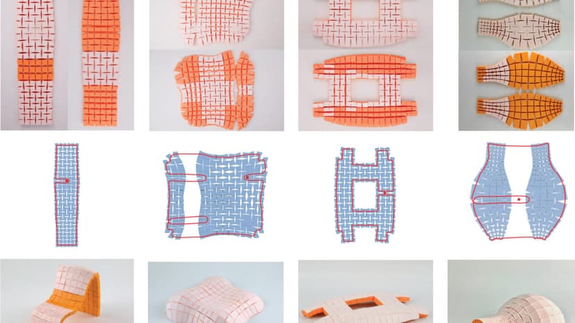 MIT's Smart Material Folds into Any 3D Shape with a Pull