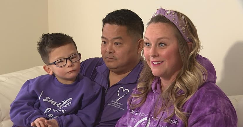 Child's Rare Syndrome Inspires Community Light-Up