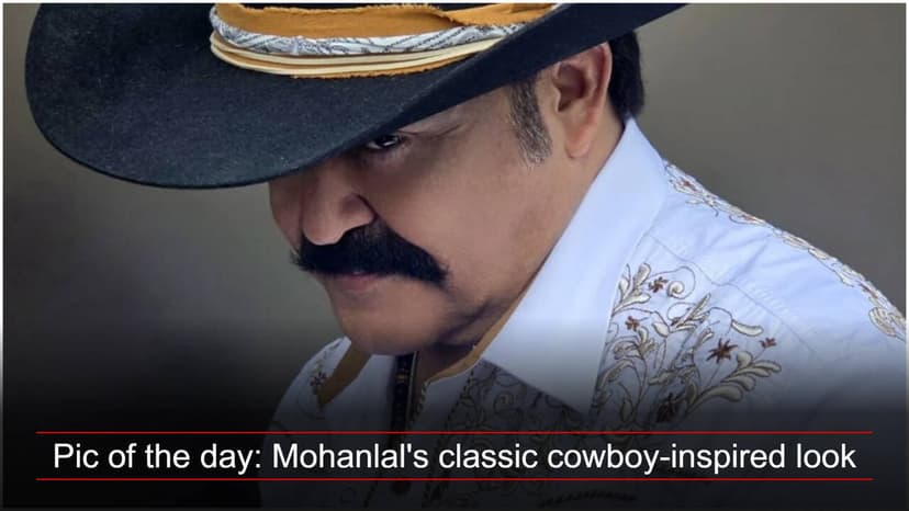 Mohanlal's Dashing Cowboy Look Breaks The Internet