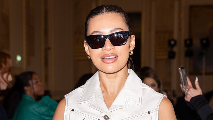 Montana Brown's Fashion Week Denim Look