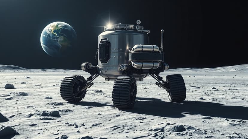 Moon Mining Decades Away: Expert Weighs In