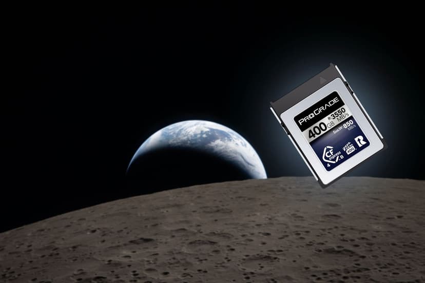 Space-Tested Storage: Buy the Moon Mission's Memory Card