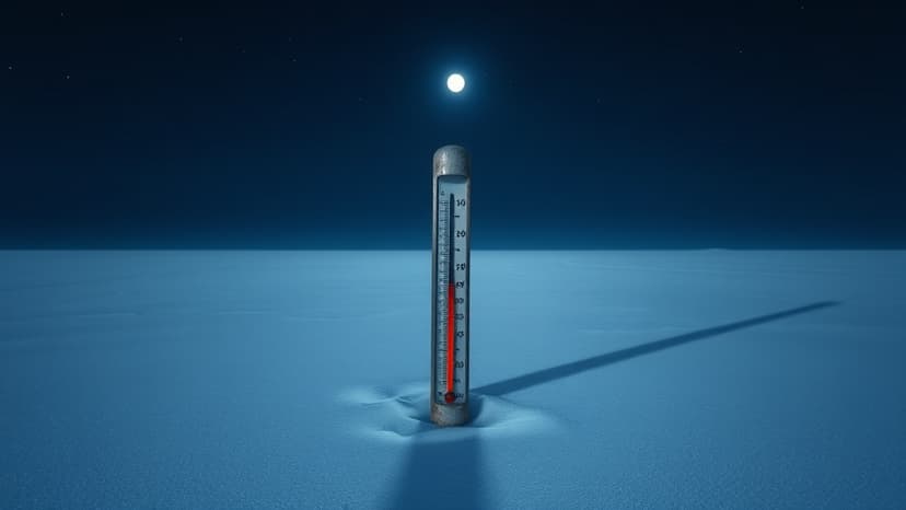 Moscow Freezes: Record Winter Lows Hit Capital