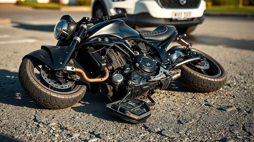 Motorcyclist Hurt in Chaddesley Corbett Car Crash