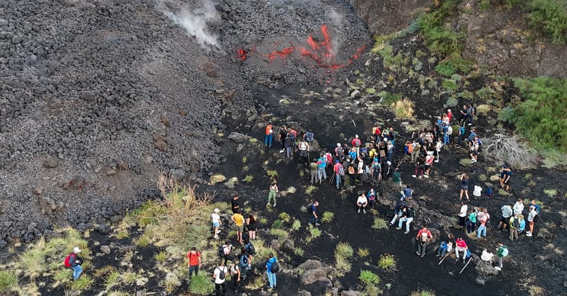 Mount Etna's Ash Grounds Flights in Sicily