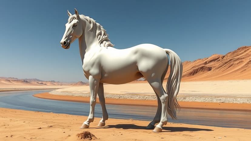 Mounted Police Patrol Sone River Against Sand Mafias