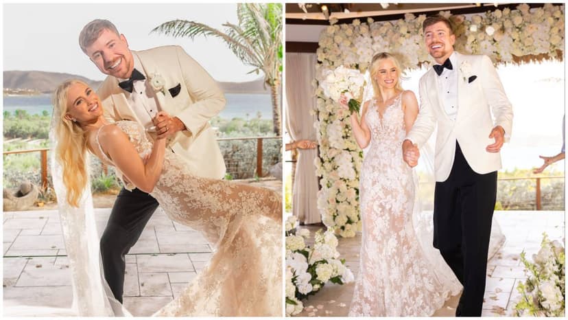 YouTube Star MrBeast Marries Girlfriend in Paradise