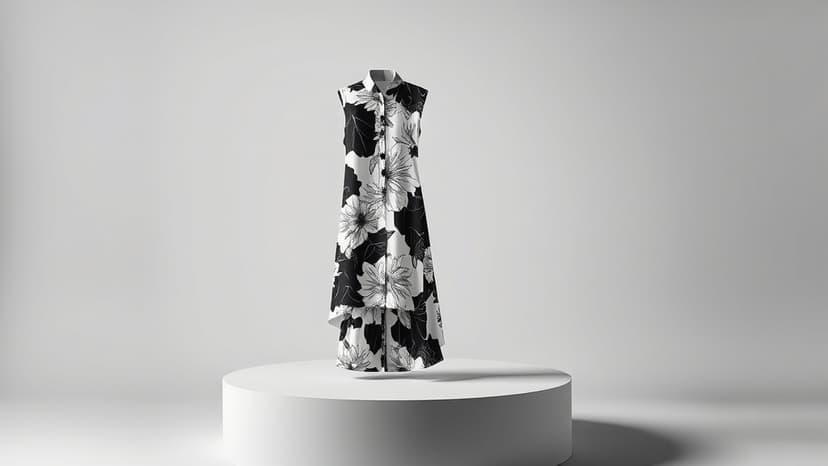 Mrunal Thakur's Monochrome Kurta Sets a Summer Trend