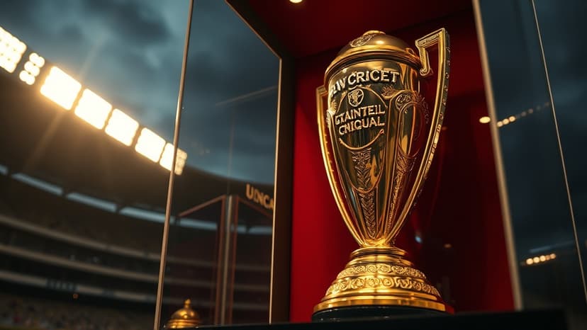 Dhoni: From Ticket Collector to Trophy Collector