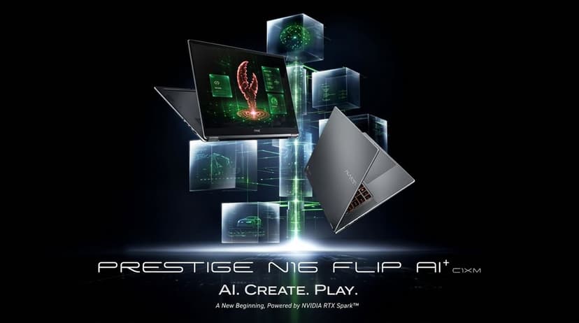 MSI Unleashes 128GB RAM Convertible Laptop