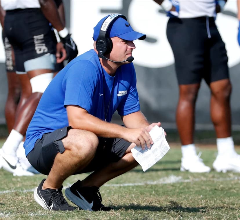 MTSU Football Axes Offensive Coordinator Reeder