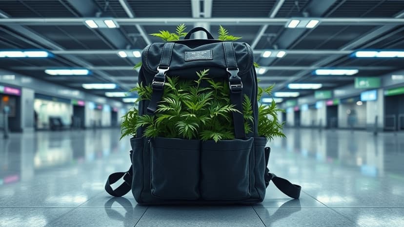 Airport Loader Caught Smuggling Rs 2 Crore Weed