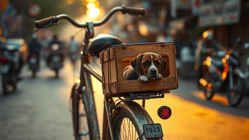 Mumbai Man's Bicycle Ride for Sick Dog Goes Viral