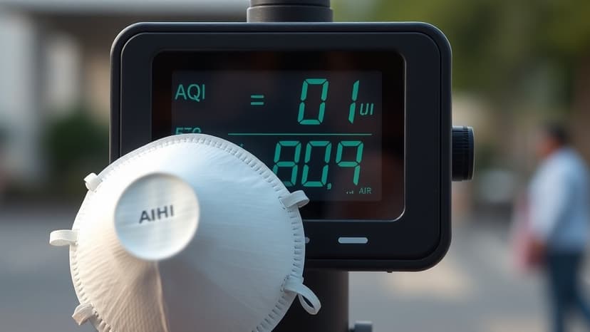 Mumbai Man's Mask Trick Slashes AQI Dramatically