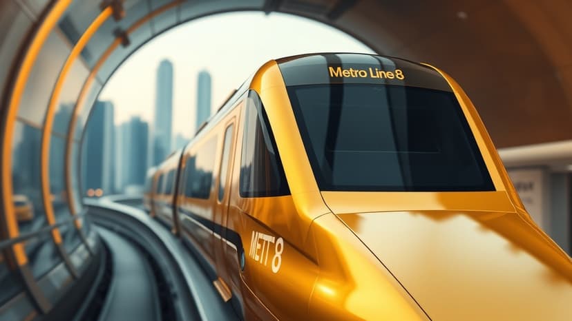 Mumbai-Navi Mumbai Metro 8 Approved: 30-Min Airport Link