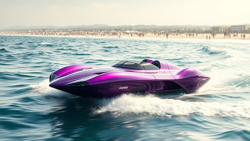 Mumbai Beach Gets a Thrill Ride: Jet Car!