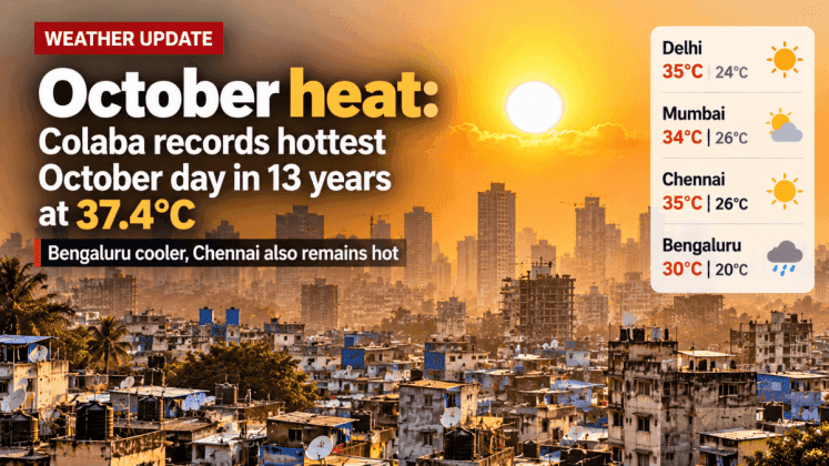 Mumbai Swelters: October Heat Breaks 13-Year Record