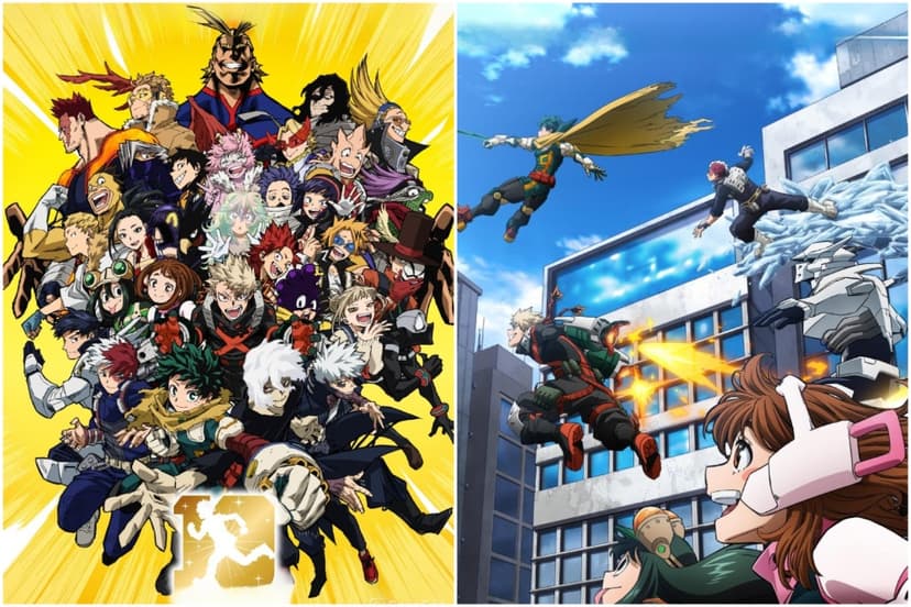 My Hero Academia: Decade of Heroes & Free Streaming!