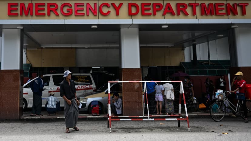Myanmar Cholera Outbreak Strains War-Torn Health System