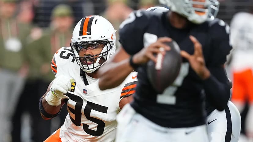 Myles Garrett Chasing Strahan's Sack Record with 18.0 Sacks