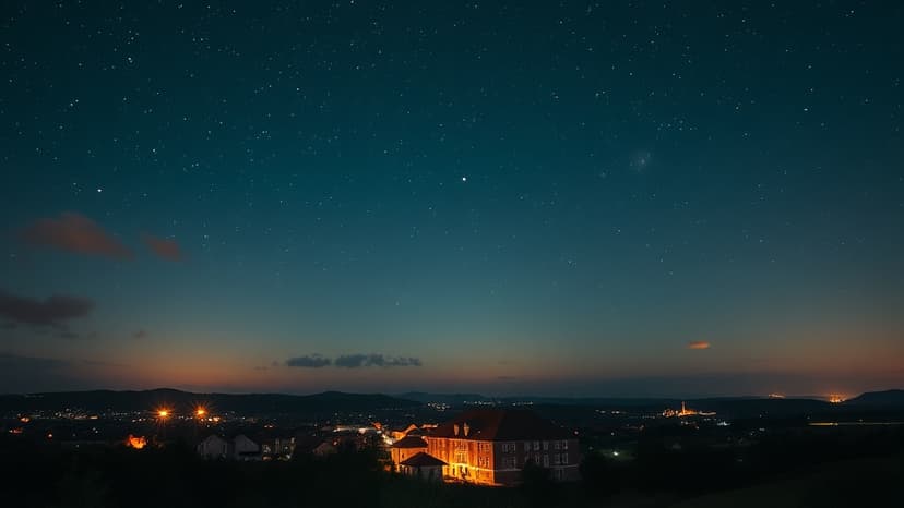 Mysterious Red Halo Baffles Italian Town