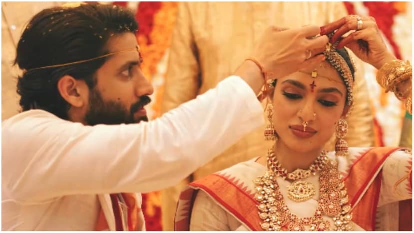 Sobhita Dhulipala Celebrates First Wedding Anniversary with Naga Chaitanya