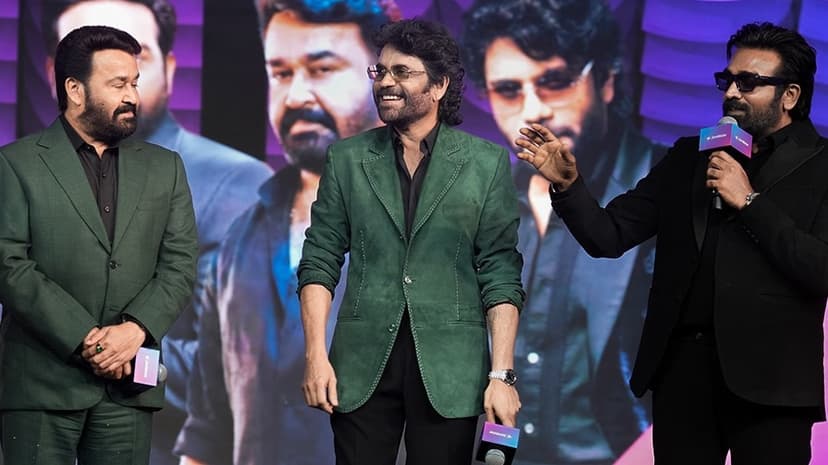 Nagarjuna Cheers Mohanlal's Dadasaheb Phalke Triumph