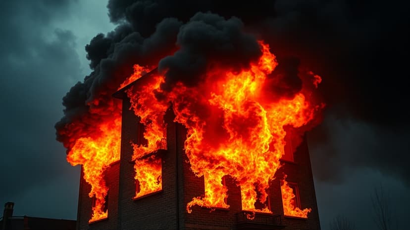 Nampally Fire Traps Five, Including Children, in Cellar