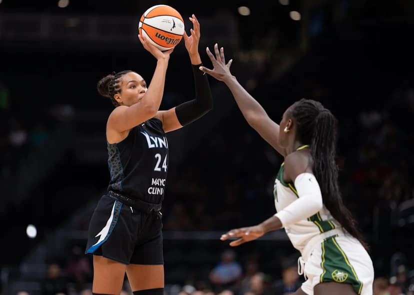 Phee's Powerful Return: Double-Double in Lynx Win