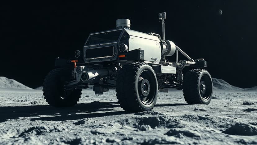NASA Taps Bezos' Blue Origin for Moon Rover Mission