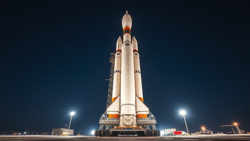 NASA's Moon Rocket Fueled for Historic Test Flight