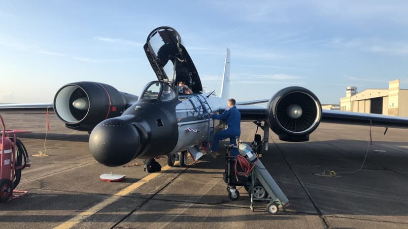 NASA Jet Lands Without Gear, Sparks Fire on Runway