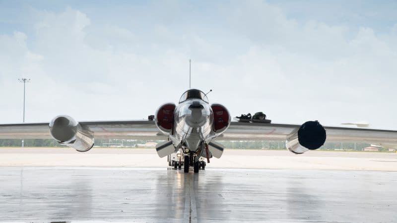 Cold War Jet Hunts Fire Storms