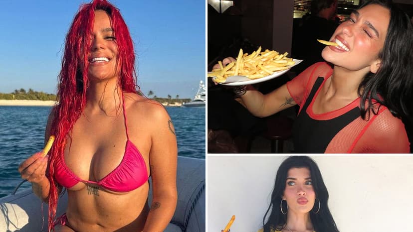 Celebs Dish on National French Fry Day!