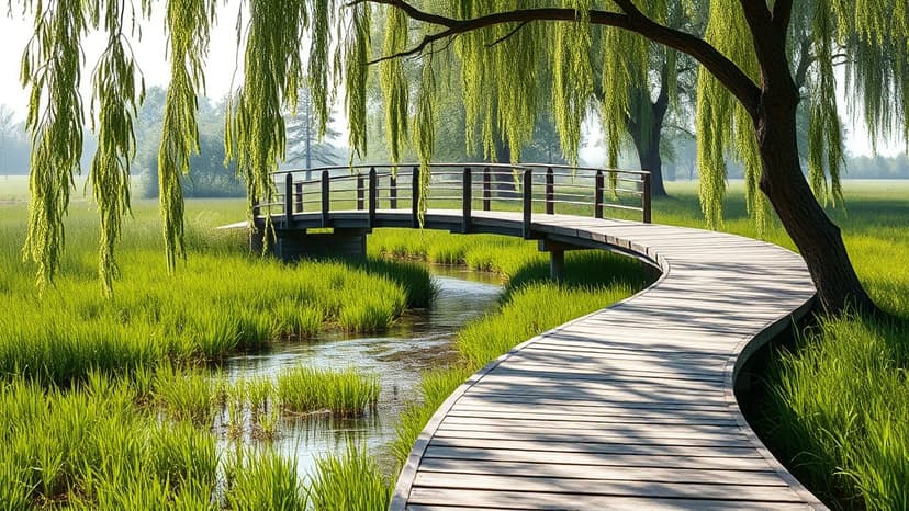 Recycled Plastic Bridge to Boost Reserve Accessibility