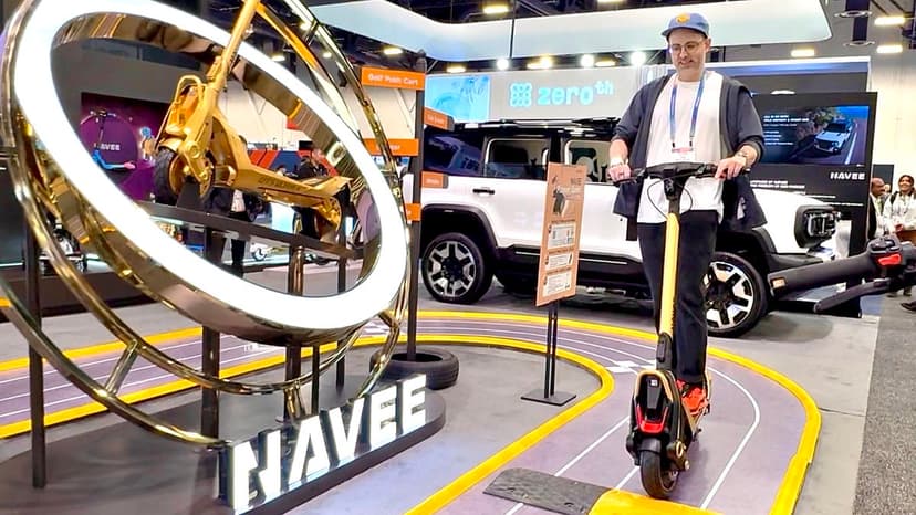 Supercar-Inspired E-Scooter Redefines Speed and Comfort