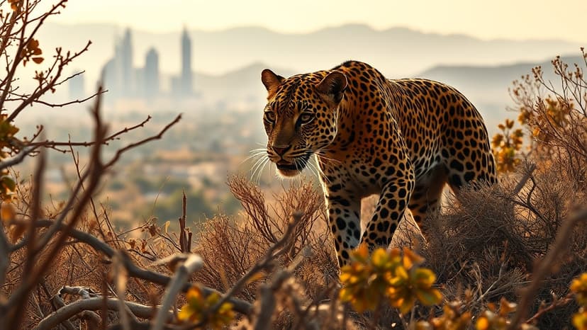 Water Scarcity Drives Leopards to Navi Mumbai Homes