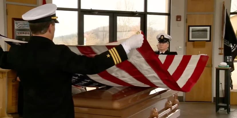 Navy Vet Buried with Honor by Community