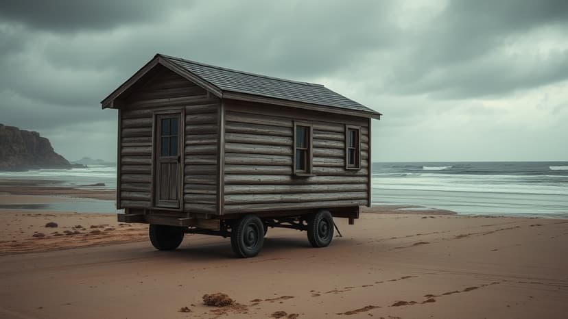 Houses on Wheels Flee Eroding NC Coast